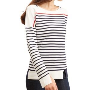 Saint James Breton striped sweater size 8 NWOT